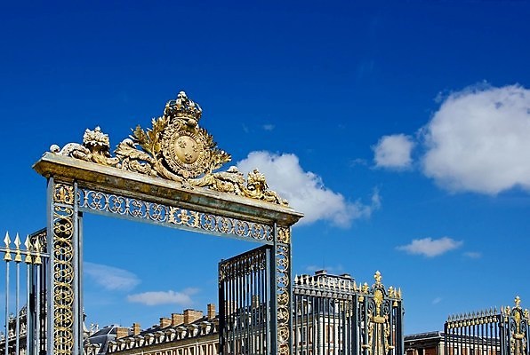 포토 JPG 해외이미지 문화 왕관 사람없음 뷰티 문 화목 힘 프랑스 역사 재산 황금 고급 심볼 대문 베르사유 혁명 귀족 리갈 해외포토 유럽 컨셉 금융 파리_프랑스 파일형식 이미지허브