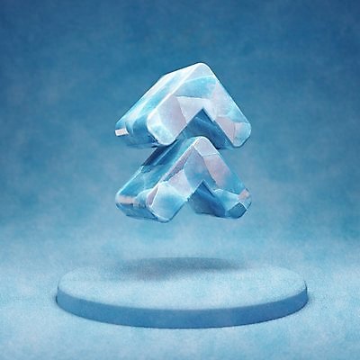 포토 JPG 해외이미지 화살표 사람없음 파란색 3D 얼음 입체 오브젝트 상승 더블 해외포토 자연요소 컬러 컨셉 디지털합성 파일형식 이미지허브