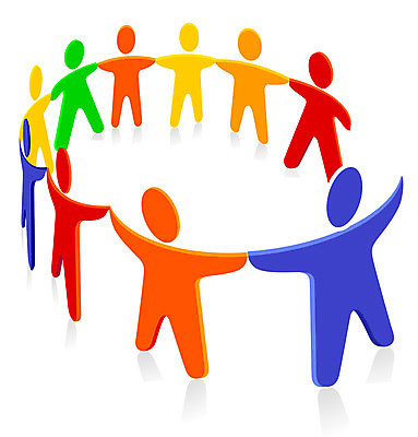 EPS 해외이미지 일러스트 회의 함께함 친구 우정 네트워크 그룹 연대 해외일러스트 컨셉 비즈니스 관계 파일형식 벡터 이미지허브