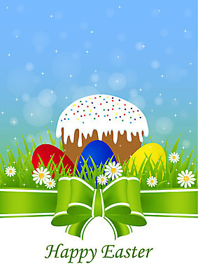 EPS 해외이미지 전통 백그라운드 일러스트 자연 휴가 부활절 빨간색 초록색 파란색 노란색 교회 케이크 계란 성경 봄 축하 달콤 심볼 해외일러스트 계절 기념일 컬러 컨셉 종교용품 종교건축 디저트 건물 알 맛 생태계 파일형식 벡터 이미지허브