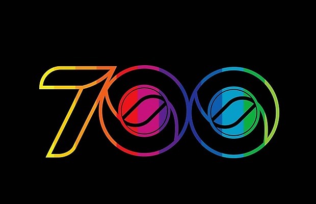 EPS 해외이미지 백그라운드 라인일러스트 일러스트 사람없음 컬러풀 심볼 그라데이션 무지개색 영 7 해외일러스트 컬러 숫자 파일형식 벡터 이미지허브