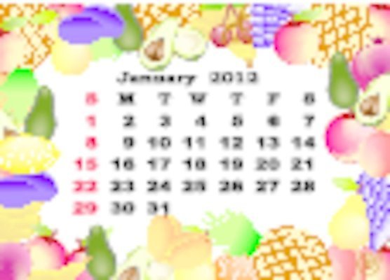 EPS 해외이미지 크리스마스 겨울 과일 일러스트 휴가 새로움 프레임 공백 달력 일주일 날짜 연도 페이지 월 방식 해외일러스트 계절 기념일 컨셉 파일형식 벡터 이미지허브