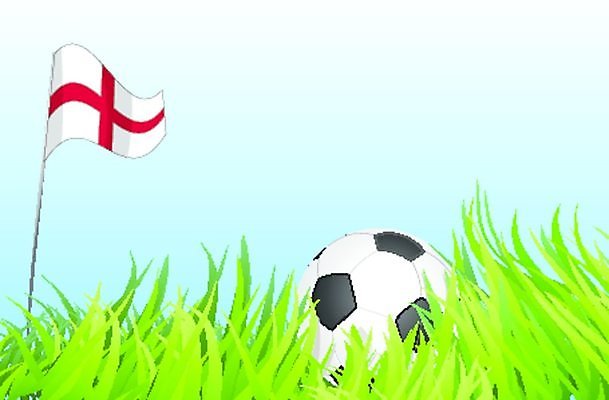 EPS 해외이미지 스포츠 백그라운드 밭 일러스트 공 잉글랜드 야외 축구 경쟁 게임 깃발 놀이터 해외일러스트 컨셉 농업 놀이 영국 구기 파일형식 벡터 유럽 산업 나라 이미지허브
