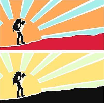 EPS 해외이미지 실루엣 스포츠 여행 컨셉 셔츠 일러스트 반바지 배낭 산 텐트 걷기 우주 산책 하이킹 자유 고독 위험 언덕 검색 기어 발견 오리지널 해외일러스트 감정 상의 가방 바지 모션 레저 휴식 촬영기법 캠핑도구 파일형식 벡터 이미지허브