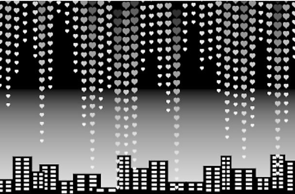 EPS 해외이미지 디자인 백그라운드 패턴 일러스트 추상 기념 발렌타인데이 사랑 장식 검은색 낭만 하트 축하 심볼 해외일러스트 모양 감정 컬러 컨셉 무늬 데이이벤트 파일형식 벡터 이미지허브