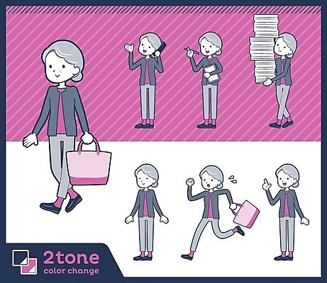 EPS 해외이미지 전신 할머니 분홍색 포즈 가방 일러스트 설명 서기 여러명 성인 세트 달리기 걷기 보라색 업무 지각 전화기 출퇴근 부름 통화 서류뭉치 성인여자만 해외일러스트 잡화 여자 노년 컬러 다수 비즈니스 모션 사람 작업 문서 여자만 성인만 파일형식 벡터 이미지허브