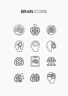 아이콘 생각 상상 사람없음 회색 하트 메모리칩 사이버 라인아이콘 얼굴모양 뇌 톱니바퀴 공유 서류판 전원버튼 AI_인공지능 2D아이콘 AI파일 모양 얼굴 컬러 버튼 사무용품 전원_전기 부속품 파일형식 벡터