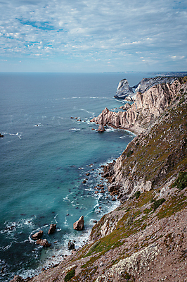 포토 JPG 주간 구름 해외풍경 유럽풍경 자연 하늘 사람없음 야외 포르투갈 대서양 신트라 해안절벽 국내포토 자연요소 해외 유럽 바다 풍경 절벽 생태계 파일형식
