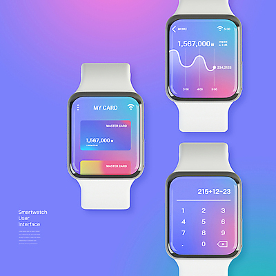 PSD 편집이미지 그래프 사람없음 스마트기기 보라색 계산기 신용카드 UI 인터페이스 키패드 스마트워치 핀테크 스마트페이 이미지편집 컬러 모바일 문구용품 금융 전자제품 장비 스마트 결제 웨어러블 파일형식
