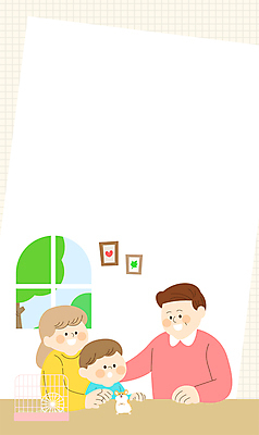 한마리 여자 어린이교육 남자 아들 어린이 액자 일러스트 창문 가족 엄마 프레임 함께함 가족애 소년 상반신 성인 세명 만지기 아빠 햄스터 교감 공감 케이지 프레임일러스트 부모교육 국내일러스트 반려용품 AI파일 1 교육 컨셉 관계 모션 사랑 사람 반려동물 설치류 오브젝트 파일형식 벡터