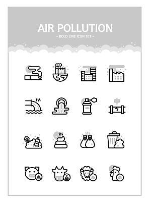 아이콘 지구 여러마리 공장 담배 사람없음 건물 가축 회색 쓰레기통 닭 양 돼지 소 오염 균열 쓰레기 라인아이콘 파이프 스프레이 대기오염 담배연기 오물 분뇨 음식물쓰레기 폐수 볼드라인 2D아이콘 AI파일 동물 건축물 컬러 다수 포유류 공업 모션 조류 환경오염 연기 파일형식 벡터