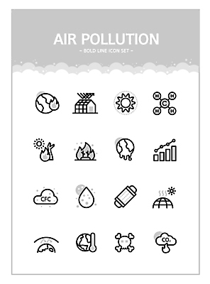 아이콘 지구 불 그래프 해골 건조 마스크 사람없음 태양 회색 오염 라인아이콘 상승 가스 대기오염 지구온난화 산불 기온상승 오존층 온실 이산화탄소 미세먼지 볼드라인 2D아이콘 AI파일 녹이기 자연요소 컬러 컨셉 모션 뼈 환경오염 화재 먼지 기온 기후변화 파일형식 벡터