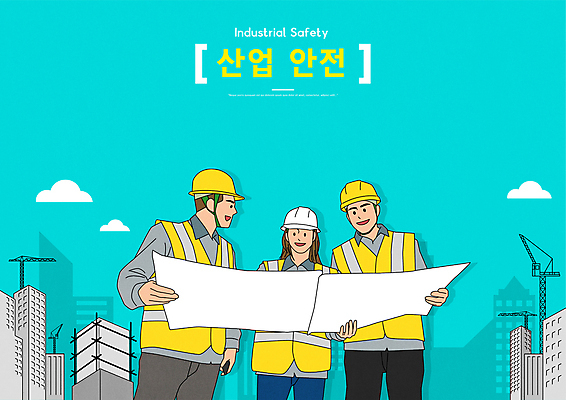 구름 응시 여자 남자 하늘색 일러스트 작업복 들기 상반신 성인 건물 세명 건설현장 설계도 안전모 타워크레인 산업안전 성인만 건설근로자 국내일러스트 AI파일 자연요소 직업 건축물 시선 옷 산업 모션 건설업 안전 사람 파란색 헬멧 안전장비 기중기 파일형식 벡터