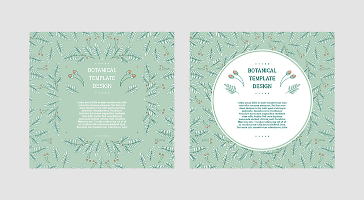 백그라운드 잎 꽃무늬 패턴 일러스트 프레임 사람없음 초록색 원형 꽃봉오리 보테니컬아트 국내일러스트 AI파일 도형 식물 꽃 컬러 무늬 파일형식 벡터