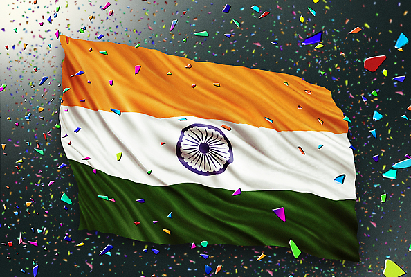 PSD 올림픽 일러스트 응원 날리기 사람없음 축제 축하 인도 국기 꽃가루 인도국기 월드싸커 국내일러스트 아시아 스포츠 컨셉 모션 가루 파일형식