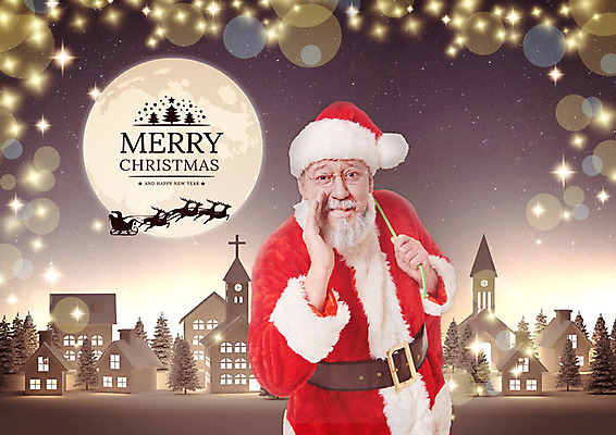 PSD 서양인 외국인 편집이미지 남자 중년 50대 크리스마스 겨울 선물 한명 서기 들기 사람 상반신 앞모습 빨간색 선물상자 크리스마스트리 산타클로스 눈 즐거움 흥미 중년남자한명만 이미지편집 자연요소 1 계절 기념일 감정 뷰포인트 컬러 컨셉 모션 날씨 인종 성인 상자 남자한명만 중년남자만 파일형식