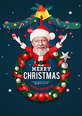 PSD 서양인 외국인 편집이미지 중년 50대 크리스마스 겨울 팔벌리기 선물 한명 웃음 사람 상반신 장식 파란색 크리스마스트리 산타클로스 눈 즐거움 흥미 중년남자한명만 이미지편집 자연요소 1 계절 기념일 감정 컬러 컨셉 모션 날씨 표정 인종 성인 남자한명만 중년남자만 파일형식