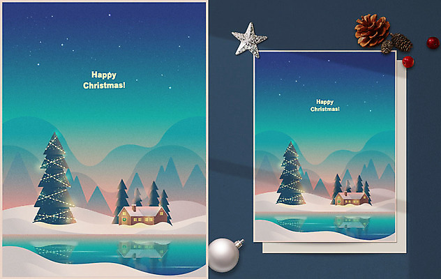 나무 열매 ZIP 별 호수 크리스마스 일러스트 하늘 산 크리스마스카드 프레임 따뜻함 사람없음 파란색 크리스마스트리 귀여움 설원 장식볼 솔방울 민트색 별장식 목업 국내일러스트 AI파일 자연요소 식물 기념일 컬러 컨셉 카드_감사 눈_날씨 장식 파일형식 벡터