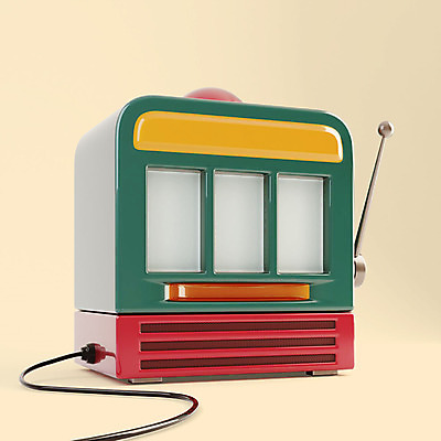 PSD 편집이미지 사람없음 쇼핑 컬러풀 한개 3D소스 3D 세일 행운 디지털합성 오브젝트 룰렛 당첨 슬롯머신 잭팟 편집소스 편집3D 1 컬러 컨셉 게임 파일형식