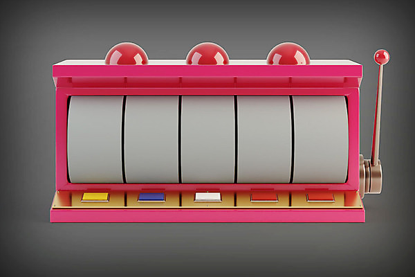 PSD 편집이미지 분홍색 사람없음 쇼핑 한개 3D소스 3D 세일 행운 디지털합성 오브젝트 룰렛 당첨 슬롯머신 잭팟 편집소스 편집3D 1 컬러 컨셉 게임 파일형식