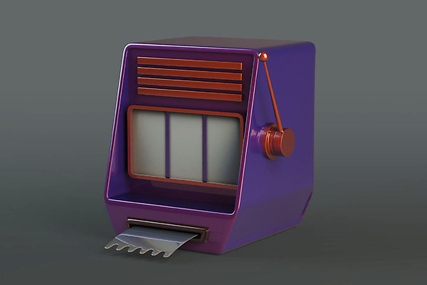 PSD 편집이미지 사람없음 쇼핑 컬러풀 한개 3D소스 3D 세일 행운 디지털합성 오브젝트 룰렛 당첨 슬롯머신 용지 잭팟 편집소스 편집3D 1 종이 컬러 컨셉 게임 파일형식