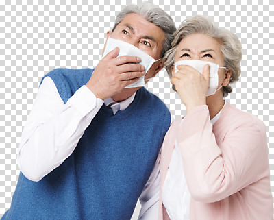 편집이미지 응시 여자 할아버지 노년 남자 할머니 건강 마스크 서기 누끼 사람 상반신 두명 앞모습 실버라이프 건강관리 노부부 한국인 올려보기 잡기 찡그림 보호 60대 감기 예방 70대 PNG 황사 노인만 미세먼지 편집소스 라이프스타일 부부 시선 뷰포인트 컨셉 모션 표정 관리 동양인 성인 질병 먼지 성인만 파일형식