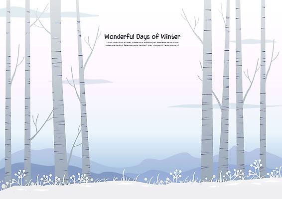 나무 백그라운드 설경 겨울 일러스트 사람없음 파란색 설원 고요 눈 겨울풍경 공허 겨울배경 국내일러스트 AI파일 자연요소 식물 계절 컬러 컨셉 날씨 눈_날씨 풍경 파일형식 벡터