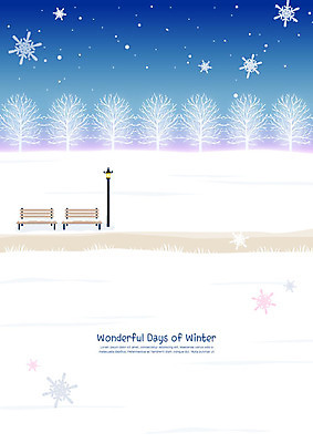 나무 백그라운드 설경 겨울 가로등 벤치 일러스트 눈꽃 사람없음 파란색 설원 고요 눈 눈송이 겨울풍경 겨울배경 국내일러스트 AI파일 자연요소 식물 계절 공공시설 컬러 의자 날씨 눈_날씨 풍경 파일형식 벡터