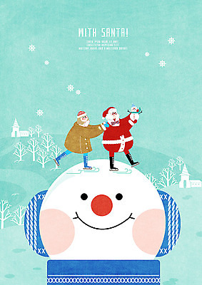 PSD 나무 여자 남자 어린이 하늘색 크리스마스 겨울 일러스트 눈사람 함께함 사람 소녀 두명 산타클로스 스케이트 눈 눈송이 언덕 즐거움 국내일러스트 자연요소 식물 계절 기념일 감정 스포츠용품 컨셉 날씨 눈_날씨 파란색 파일형식