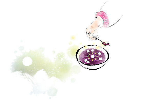 PSD 그릇 손 계절 여자 겨울 일러스트 캘리그라피 산 한명 사람 신체부위 태양 숟가락 터치 달 한복 절기 동양화 번짐 소매 동지 동지팥죽 팥죽 여자한명만 국내일러스트 자연요소 1 한국전통 식기 수저 미술 전통의상 죽 여자만 파일형식 효과