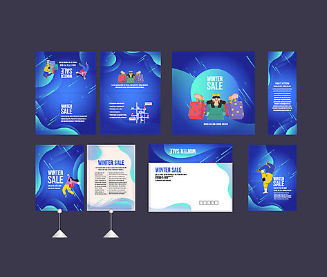 템플릿 배너템플릿 여자 남자 이벤트 여러명 파란색 쇼핑 세트 쇼핑백 세일 현수막 전단 엽서 초대장 약도 소봉투 행사템플릿 AI파일 배너 컬러 다수 지도 가방 편지봉투 카드_감사 사람 편지 홍보물 파일형식 벡터