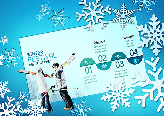 PSD 템플릿 표지디자인 북디자인 커플 출판디자인 여자 남자 내지 리플렛 겨울 북커버 스키 들기 사람 팜플렛 20대 성인 두명 파란색 축제 한국인 눈 뒤돌아보기 눈송이 스키장비 성인만 겨울축제 이미지템플릿 자연요소 계절 스포츠용품 컬러 관계 모션 날씨 겨울스포츠 눈_날씨 동양인 청년 파일형식