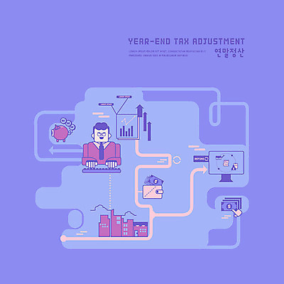 도형 PSD 남자 돈 일러스트 그래프 한명 사람 모니터 보라색 인포그래픽 돼지저금통 키보드 직장인 지갑 스마트 남자한명만 연말정산 환급 소득공제 국내일러스트 직업 1 컬러 컨셉 경제 컴퓨터 저금통 재산 세금 남자만 파일형식