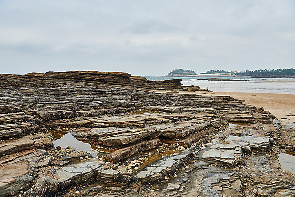 포토 JPG 주간 바다 풍경 사람없음 야외 관광지 가을 명승지 변산반도 부안 해식절벽 국내포토 자연요소 계절 여행 절벽 전라북도 파일형식