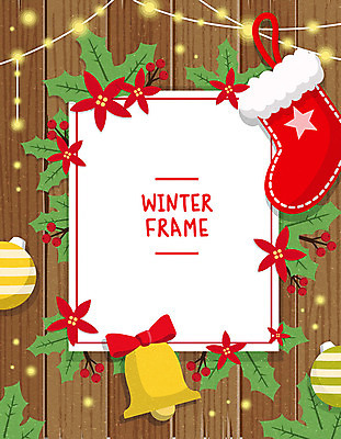 열매 꽃 잎 겨울 일러스트 전등 양말 사각프레임 프레임 사람없음 컬러풀 종 오브젝트 크리스마스양말 포인세티아 프레임일러스트 오너먼트 국내일러스트 AI파일 식물 계절 컬러 크리스마스장식 조명 사각형 파일형식 벡터