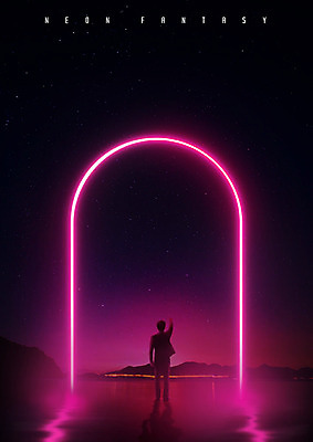 PSD 편집이미지 남자 바다 백그라운드 야경 밤하늘 하늘 한명 20대 성인 빛 판타지 한국인 가리킴 네온 성인남자한명만 카피스페이스 네온아트 이미지편집 1 상상 사람 동양인 손짓 청년 공백 야간 남자한명만 성인남자만 파일형식 풍경_경치