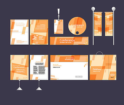 도형 템플릿 배너템플릿 무늬 비즈니스 이벤트 사람없음 세트 쇼핑백 주황색 현수막 전단 엽서 초대장 패키지 겹침 사원증 박람회 손부채 기업홍보 소봉투 행사세트 행사템플릿 AI파일 배너 컬러 가방 편지봉투 카드_감사 편지 홍보물 파일형식 벡터