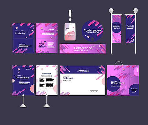 도형 템플릿 배너템플릿 무늬 비즈니스 이벤트 사람없음 세트 쇼핑백 보라색 현수막 원형 전단 엽서 초대장 패키지 사원증 박람회 손부채 기업홍보 소봉투 행사세트 행사템플릿 AI파일 배너 컬러 가방 편지봉투 카드_감사 편지 홍보물 파일형식 벡터