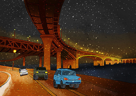 PSD 행복 백그라운드 크리스마스 겨울 야경 일러스트 자동차 날씨 사람없음 빛 도시풍경 추위 흰색 눈 도시 차가움 가교 겨울풍경 겨울배경 국내일러스트 자연요소 건축물 계절 기념일 감정 육상교통 컬러 풍경 야간 파일형식 풍경_경치