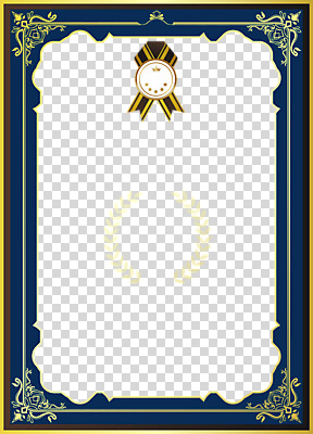편집이미지 문양 리본 무늬 프레임 누끼 사람없음 장식 사각형 남색 상패 테두리 PNG 금박 금박장식 당초문 수여 표창장 감사장 편집소스 상장프레임 도형 컬러 상_우승 상장 파일형식