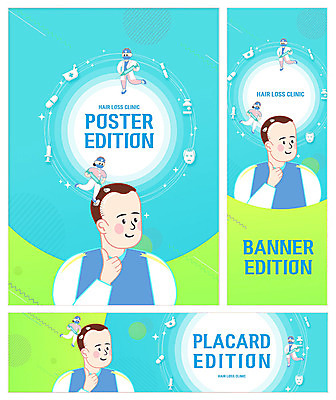PSD 템플릿 배너 배너템플릿 여자 남자 가로배너 ZIP 포스터 세로배너 주사기 세명 파란색 진료 의사 현수막 탈모 탈모클리닉 배너세트 컬러 의학 의료기기 사람 가로 세로 세트 의료진 클리닉 증상 파일형식