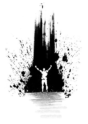 PSD 남자 일러스트 캘리그라피 성공 붓터치 흑백 한명 사람 성인 일상 계단 파이팅 기쁨 직장인 오르기 번짐 성인남자한명만 국내일러스트 직업 1 감정 컨셉 모션 촬영기법 라이프 남자한명만 성인남자만 파일형식 효과