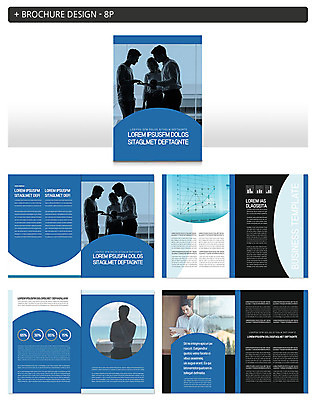 서양인 외국인 템플릿 여자 남자 ZIP 리플렛 회사 비즈니스 회의 사람 팜플렛 여러명 20대 성인 파란색 모임 비즈니스맨 비즈니스우먼 성인만 인디자인 INDD 이미지템플릿 컬러 다수 인종 청년 직장인 파일형식