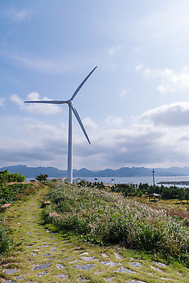 포토 JPG 주간 구름 바다 하늘 풍경 사람없음 야외 관광지 가을 풍력에너지 군산 부안 새만금방조제 가력도 국내포토 자연요소 계절 섬 여행 그린에너지 전라북도 방조제 파일형식