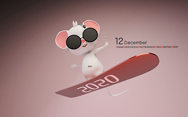 JPG 월페이퍼 바탕화면 12월 날짜 파일형식