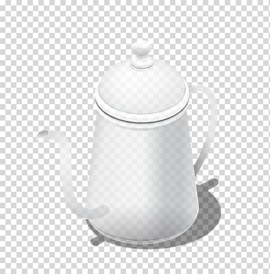 편집이미지 커피 주전자 누끼 사람없음 카페 흰색 커피포트 찻주전자 PNG 편집소스 음료 컬러 주방용품 상점 파일형식