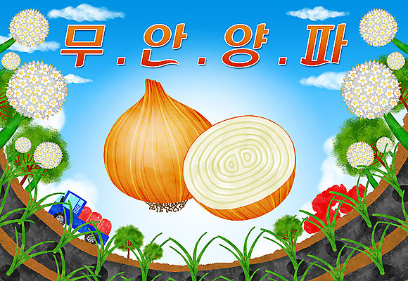 PSD 꽃 밭 일러스트 양파 타이포그라피 한글 사람없음 트럭 특산물 지역 무안 무안양파 국내일러스트 식물 문자 농업 채소 자동차 전라남도 파일형식