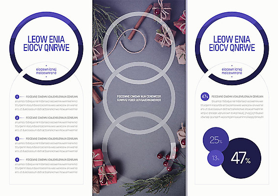 템플릿 표지디자인 북디자인 열매 내지 리플렛 크리스마스장식 크리스마스 겨울 북커버 3단접지 선물 팜플렛 사람없음 나뭇가지 원형 남색 이미지템플릿 AI파일 도형 나무 식물 계절 기념일 컬러 파일형식 벡터