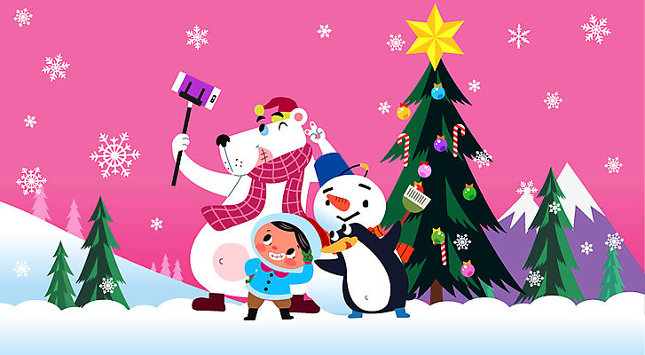 나무 동물 남자 어린이 분홍색 크리스마스장식 크리스마스 겨울 일러스트 눈사람 스키장 산 눈꽃 한명 사람 크리스마스트리 귀여움 눈 셀프카메라 즐거움 펭귄 북극곰 셀카봉 소년한명만 국내일러스트 AI파일 자연요소 식물 1 계절 기념일 감정 컬러 컨셉 곰 조류 날씨 눈_날씨 사진촬영 남자한명만 소년만 파일형식 벡터