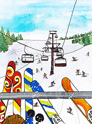 PSD 나무 스포츠 일러스트 하늘 스키 스키장 사람 여러명 취미 컬러풀 열정 스키장비 스키용품 스키리프트 1인칭시점 설산 국내일러스트 식물 시선 감정 스포츠용품 컬러 다수 겨울스포츠 산 리프트 파일형식